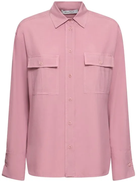 Max Mara   Affetto1234 silk shirt 