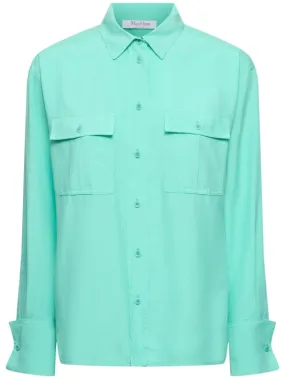 Max Mara   Affetto1234 silk shirt 