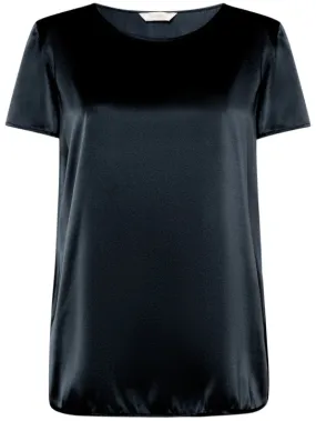 Max Mara   Cortona silk satin t-shirt top 