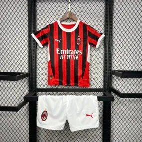 Milan home 2024-25 - children's set