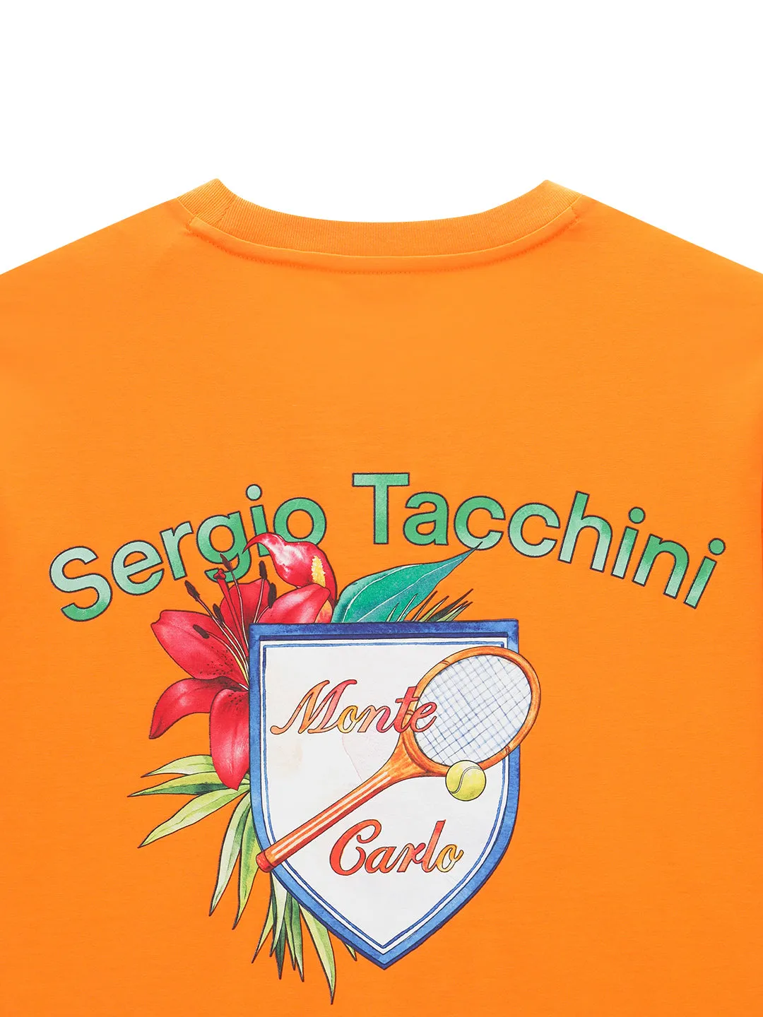 Monte Carlo Artwork T-Shirt- Orange