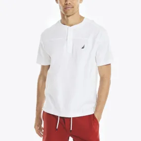 Nautica Mens Henley Short Sleeve T-Shirt