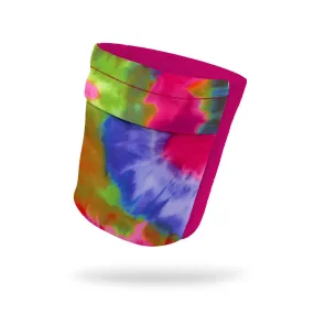 Neon Hippie and Hot Pink Wicking Armband 6.22" Height