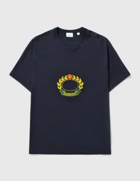 Oak Leaf Crest Cotton Oversized T-shirt