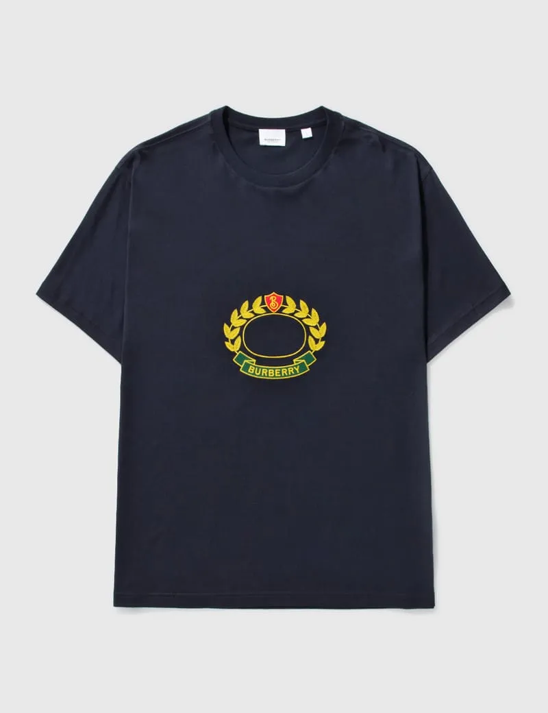 Oak Leaf Crest Cotton Oversized T-shirt