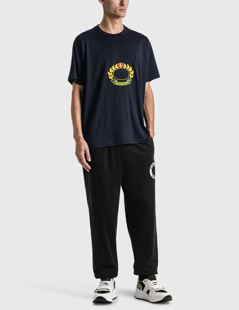 Oak Leaf Crest Cotton Oversized T-shirt