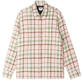 Obey Dom Shirt Jacket - Pink Clay