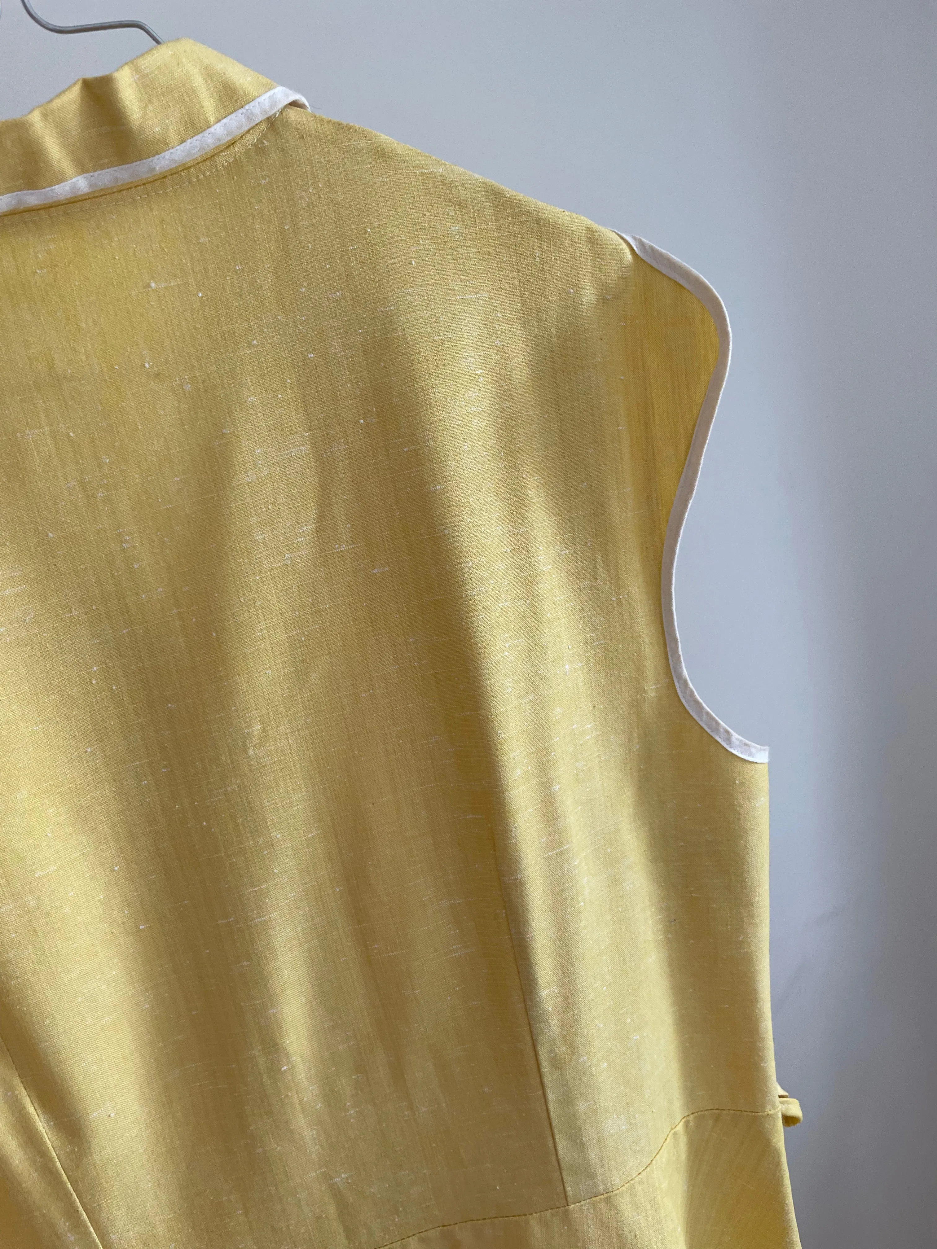 Pale Yellow Summer Dress