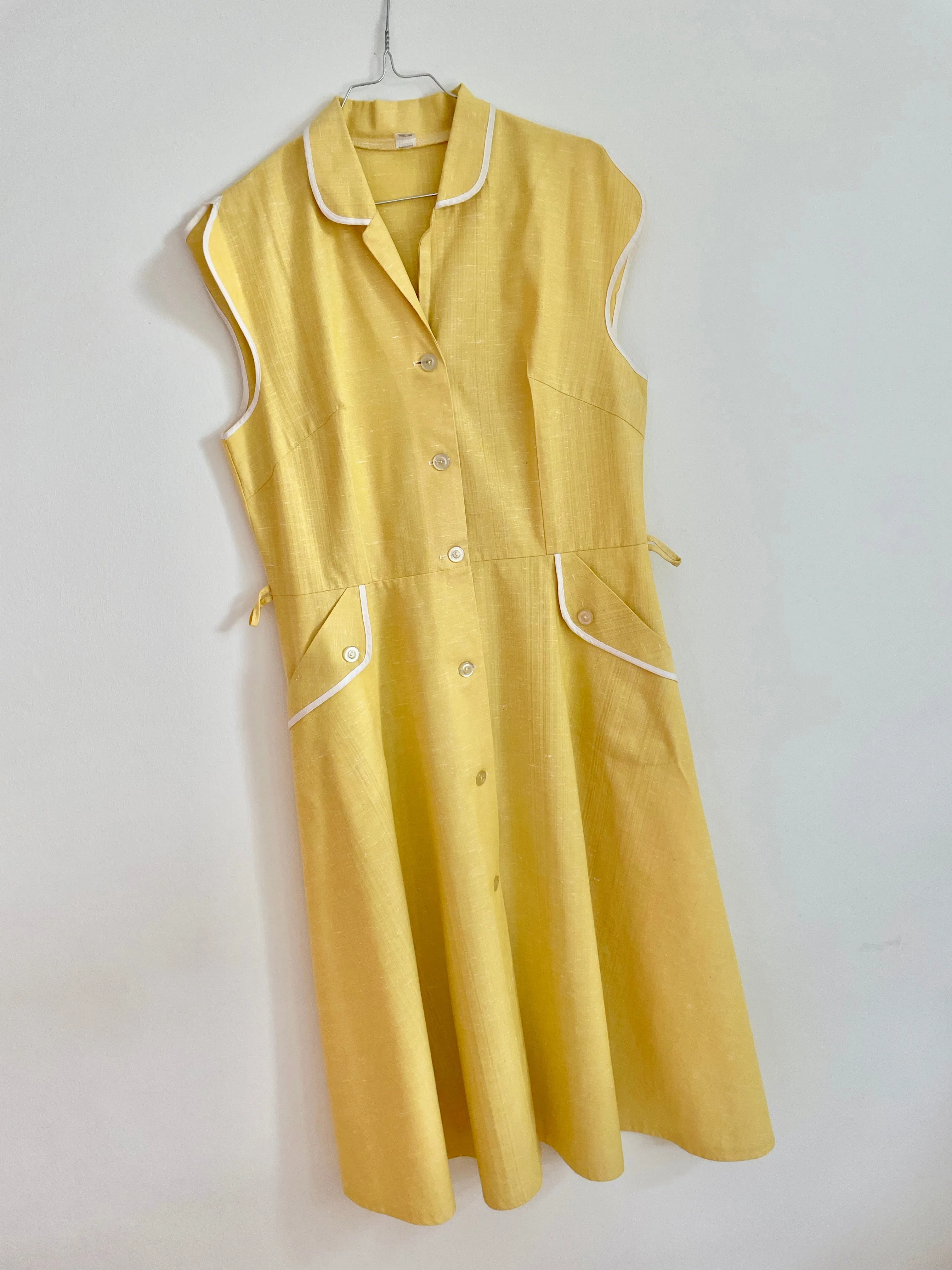Pale Yellow Summer Dress