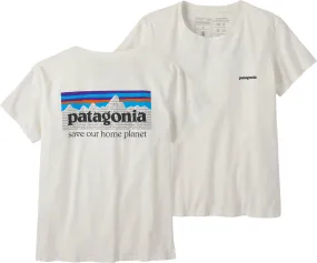Patagonia Women&#x27;s P-6 Mission Organic T-Shirt White | Buy Patagonia Women&#x27;s P-6 Mission Organic T-Shirt White here | Outnorth