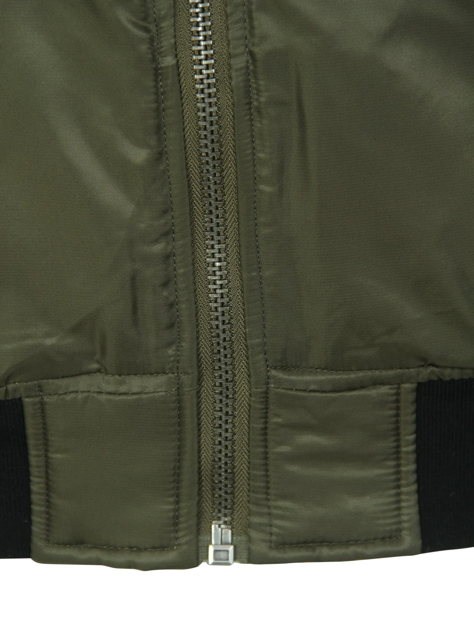 Paulton Bomber Jacket in Amazon Khaki - Tokyo Laundry