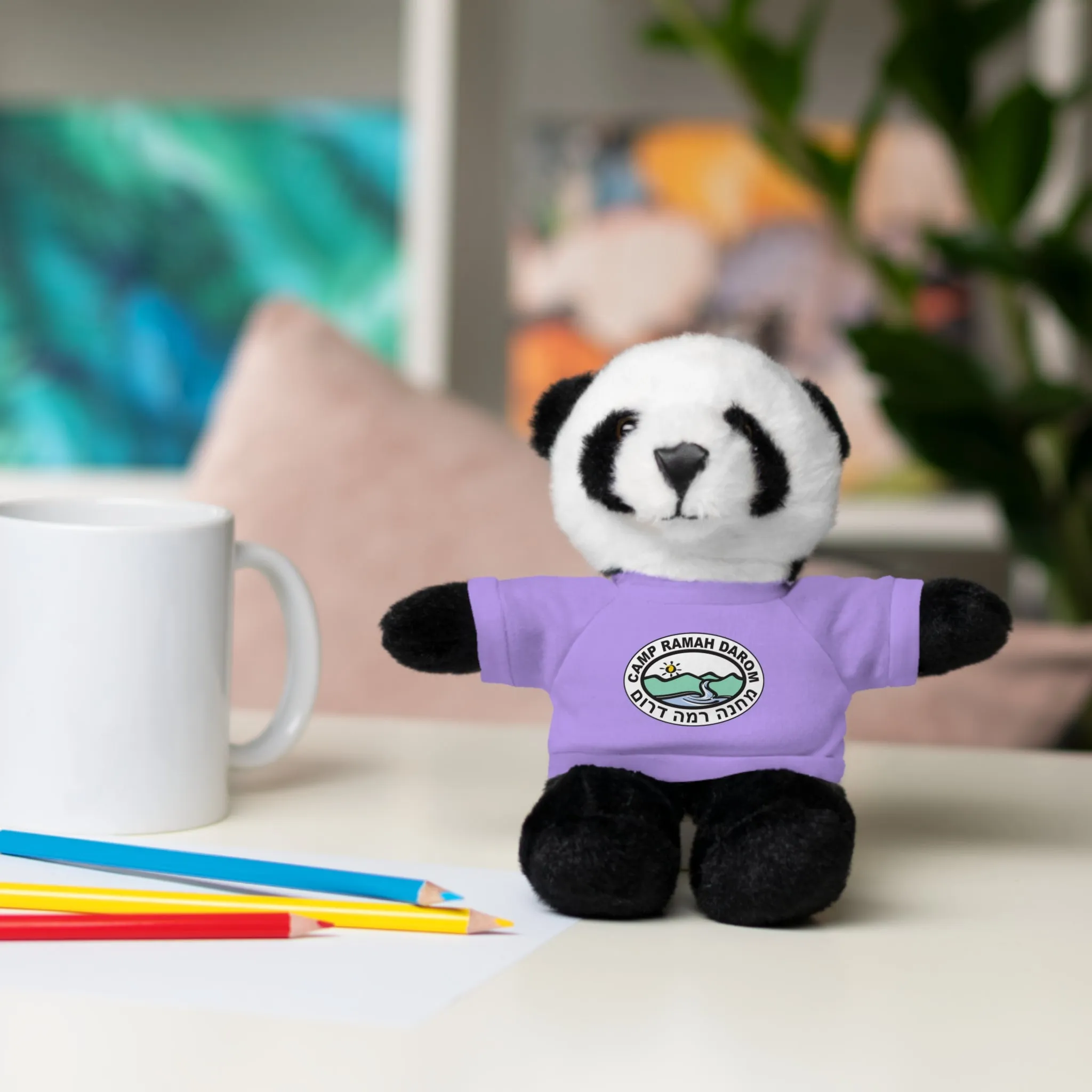 Ramah Darom Stuffed Panda - Classic