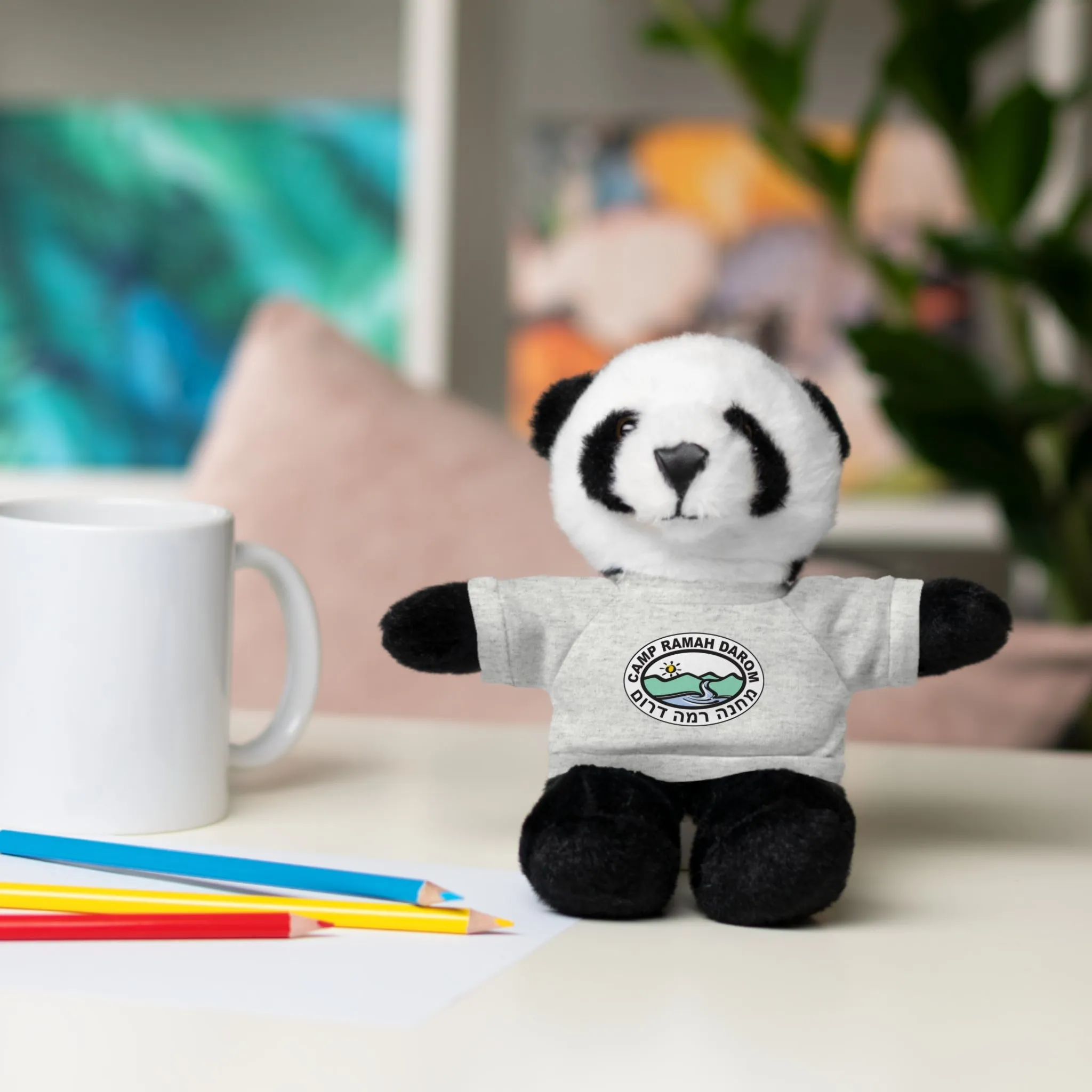 Ramah Darom Stuffed Panda - Classic