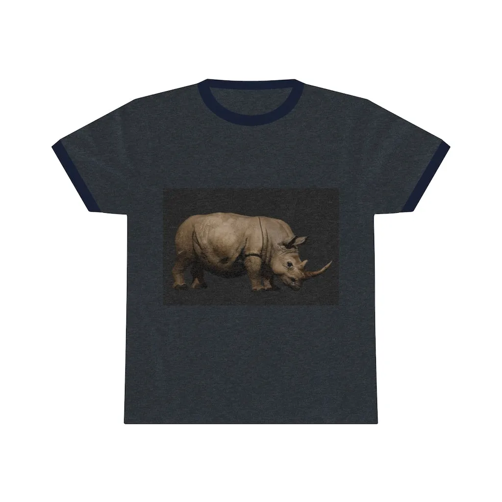 Rhino Unisex Ringer Tee
