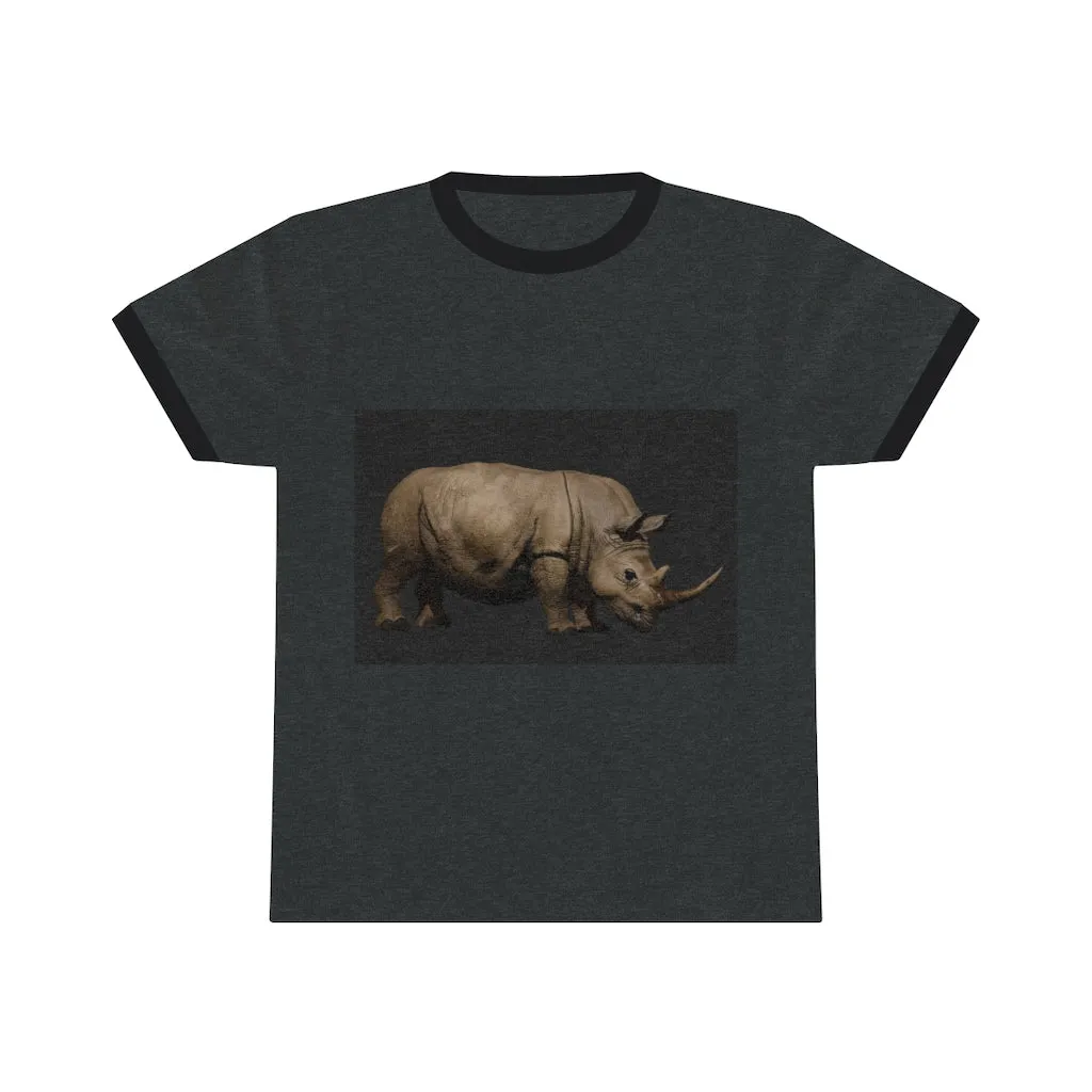 Rhino Unisex Ringer Tee