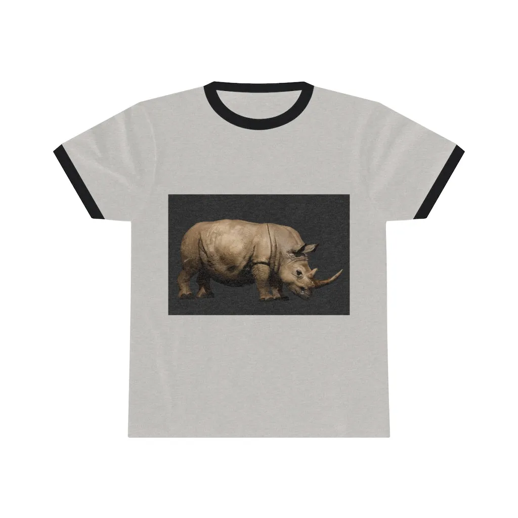 Rhino Unisex Ringer Tee