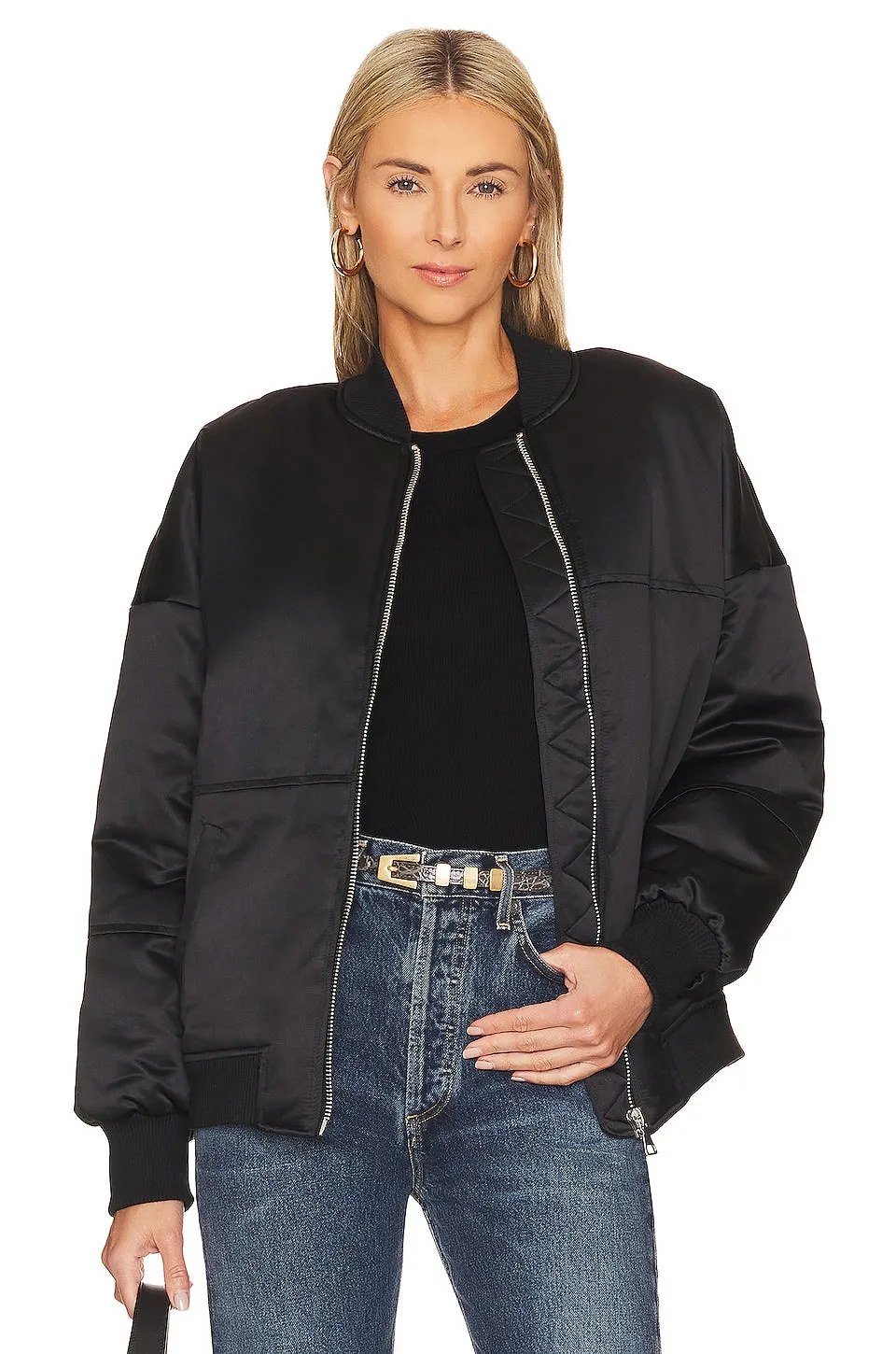 Rivera Bomber Jacket | Black