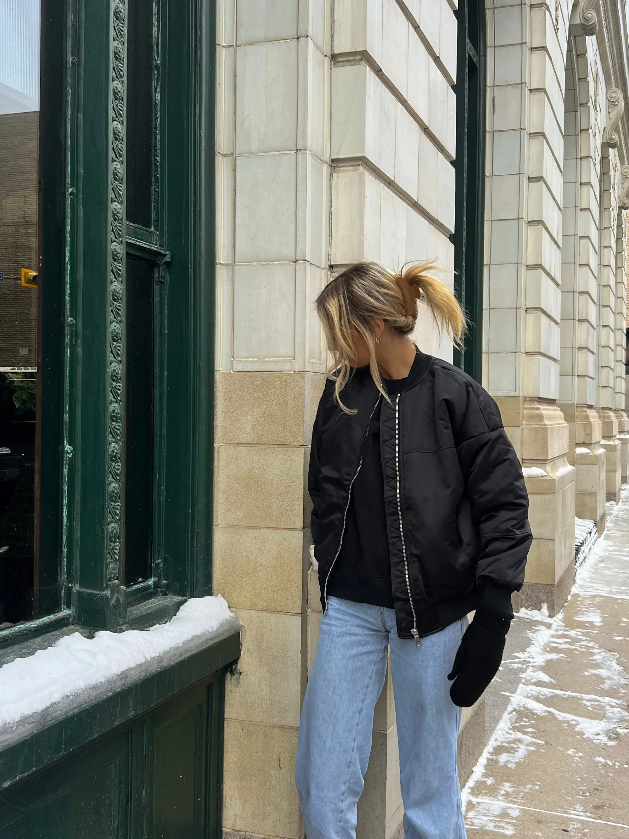 Rivera Bomber Jacket | Black