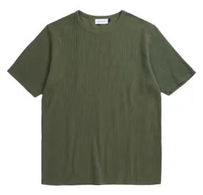 ROTHOLZ Heavy ribbed t-shirt moss green unisex