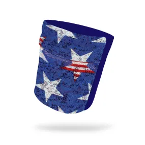 Run USA Shimmer Wicking Armband 6.22" Height