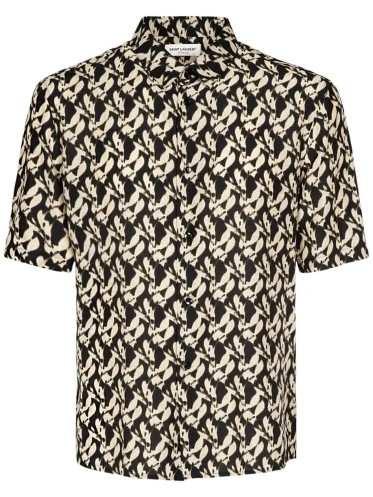 Saint Laurent   Silk blend shirt 