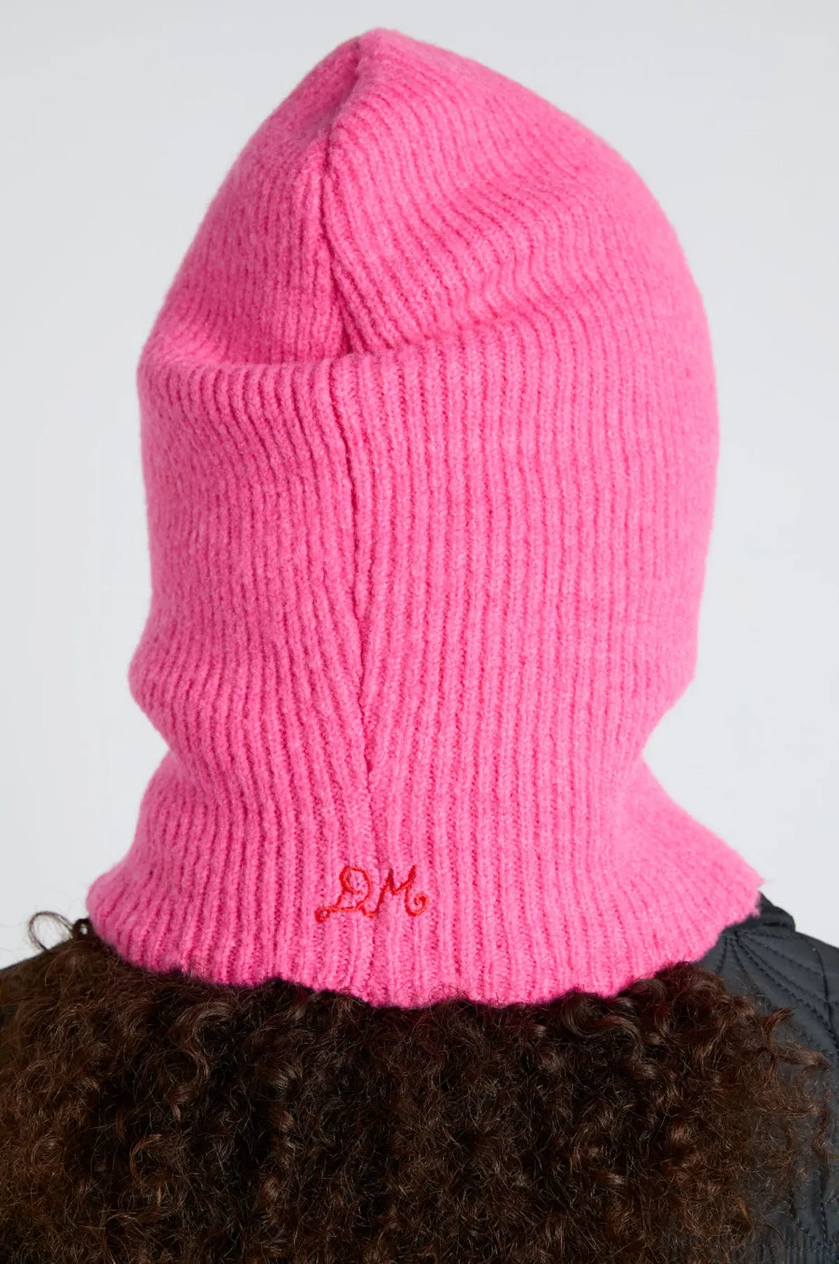 Scalloped Edge Hood Pink