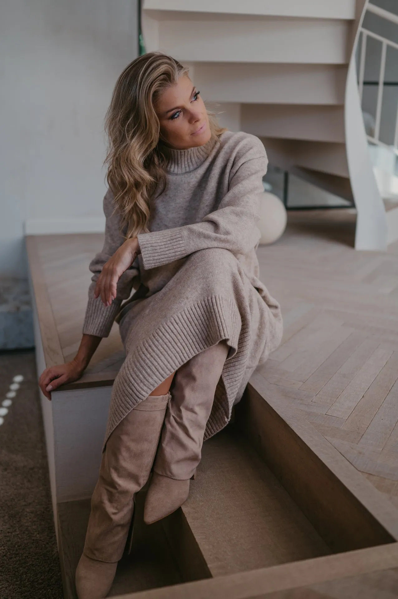Siamo dress I Beige