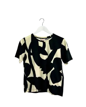 Size 8 - Gorman Black and White Abstract Print T-shirt