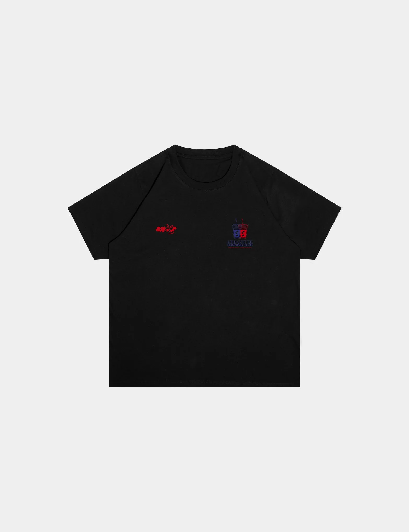 SKOOP® Coffee First Crewneck Shirt Cyber Black