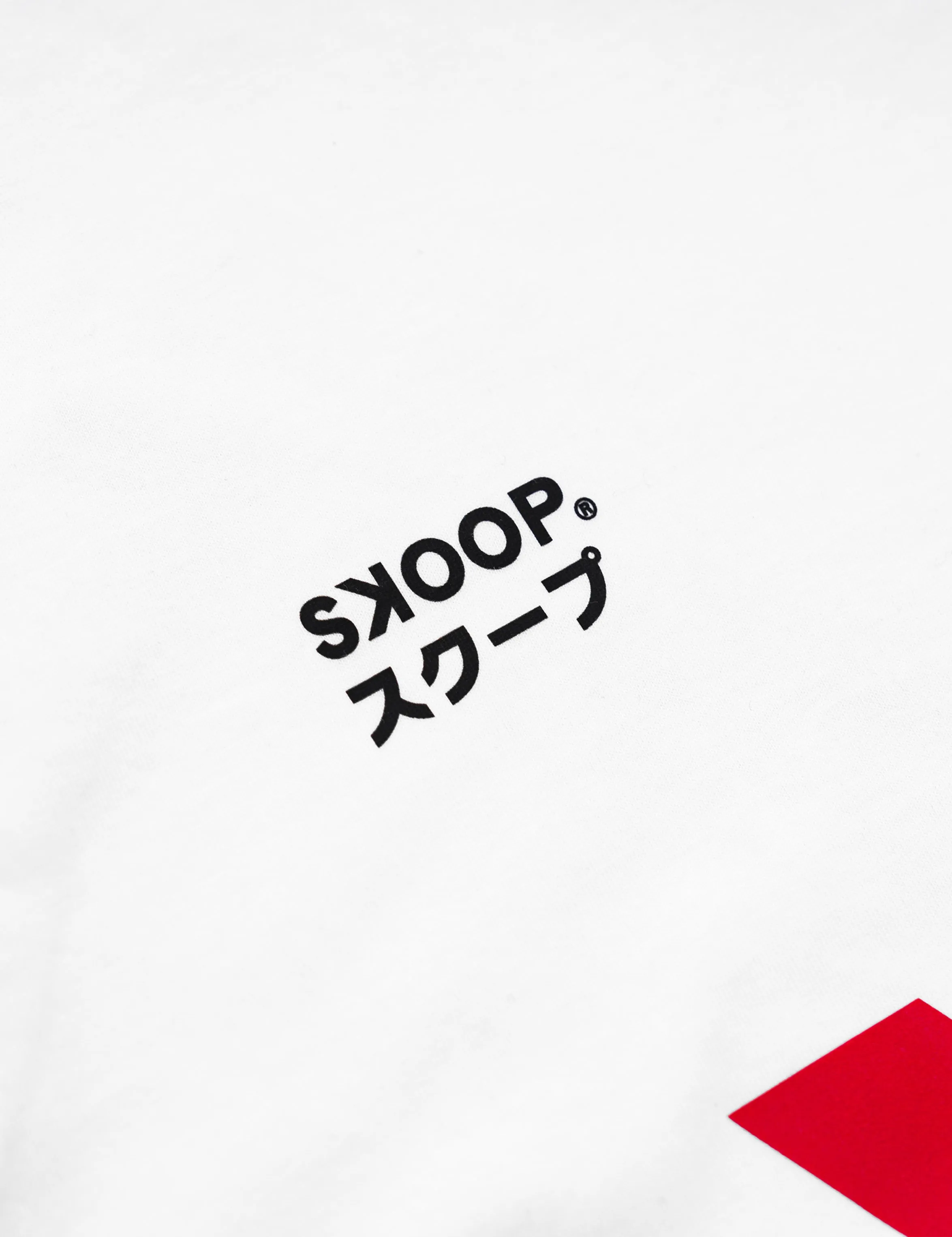 SKOOP® Crewneck Shirt Asakusa 2024 White