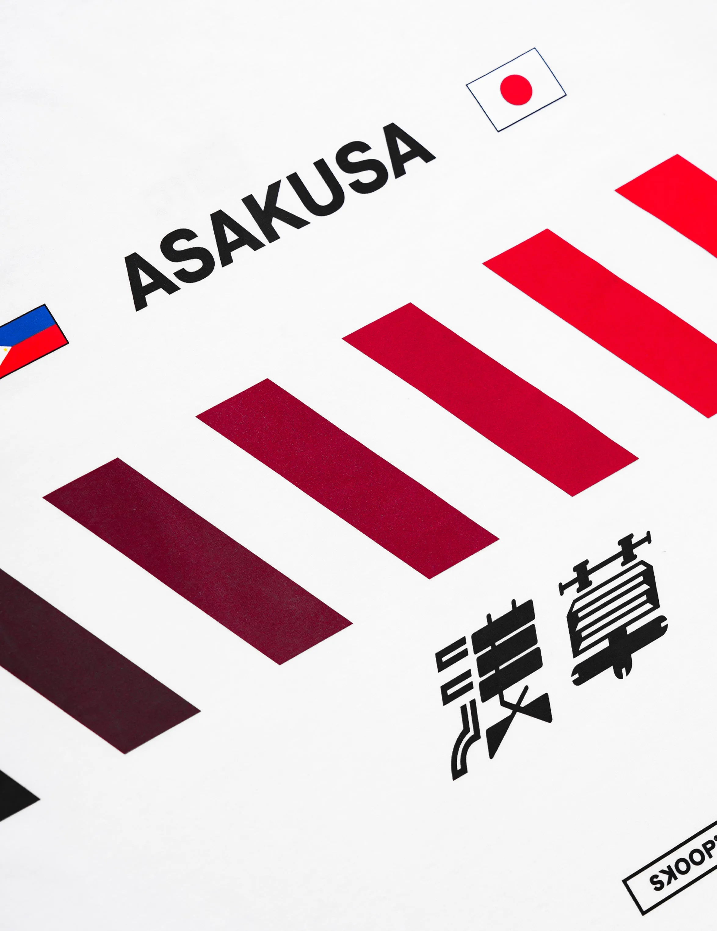 SKOOP® Crewneck Shirt Asakusa 2024 White