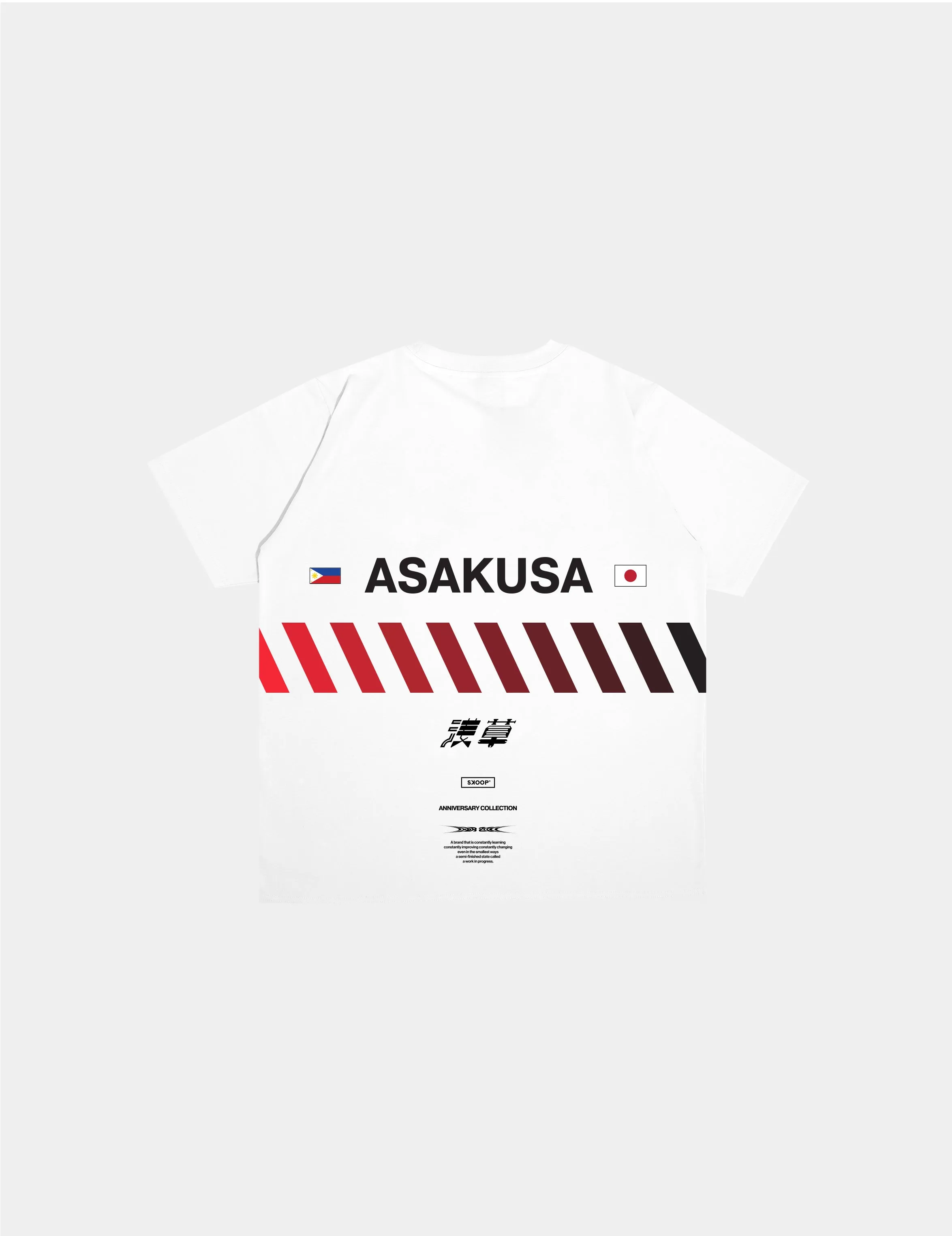 SKOOP® Crewneck Shirt Asakusa 2024 White