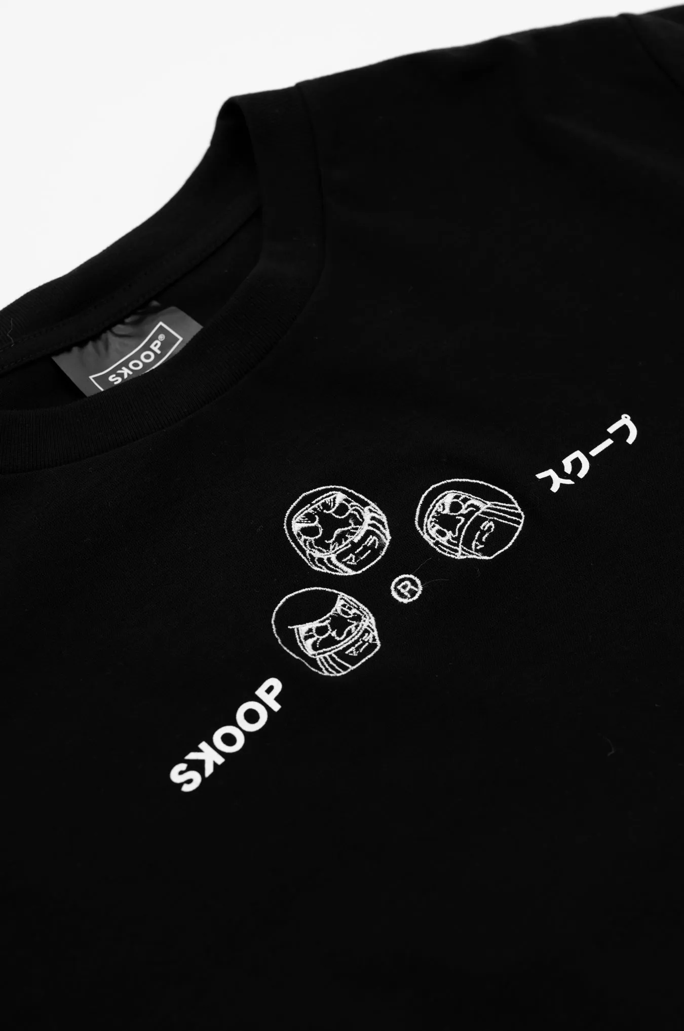 SKOOP® Daruma Creed Shirt Black