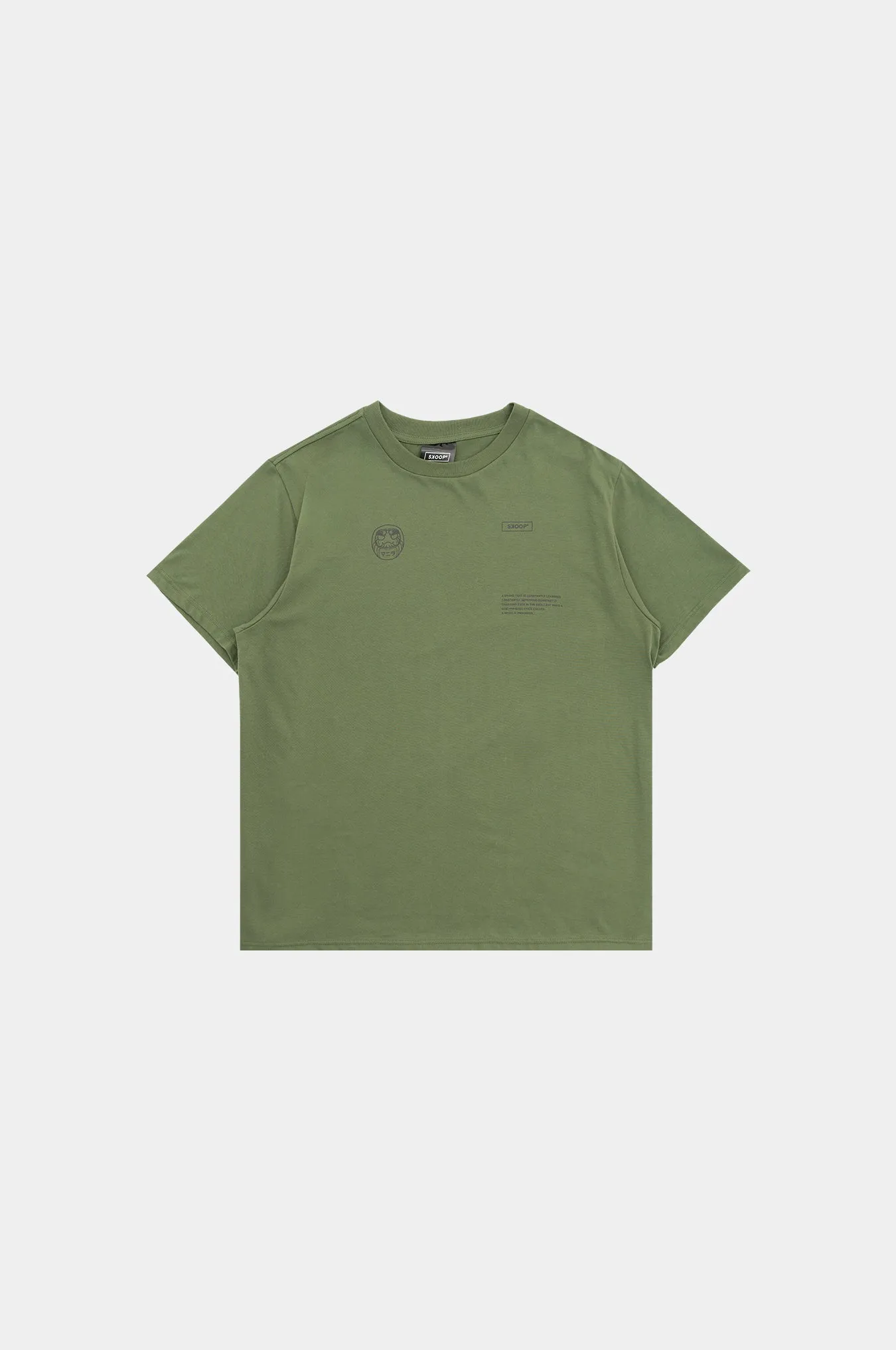 SKOOP® Greed Gang Shirt Olive
