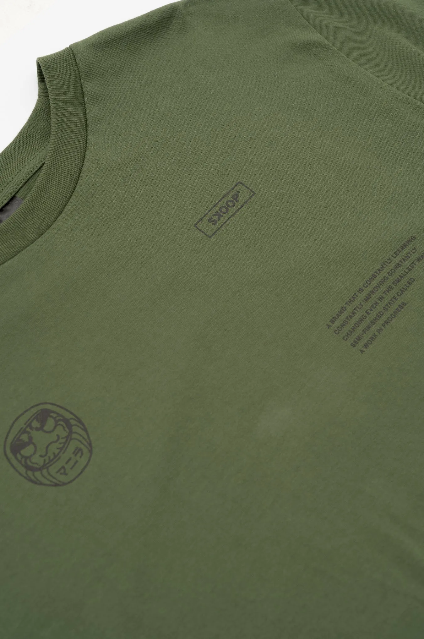 SKOOP® Greed Gang Shirt Olive