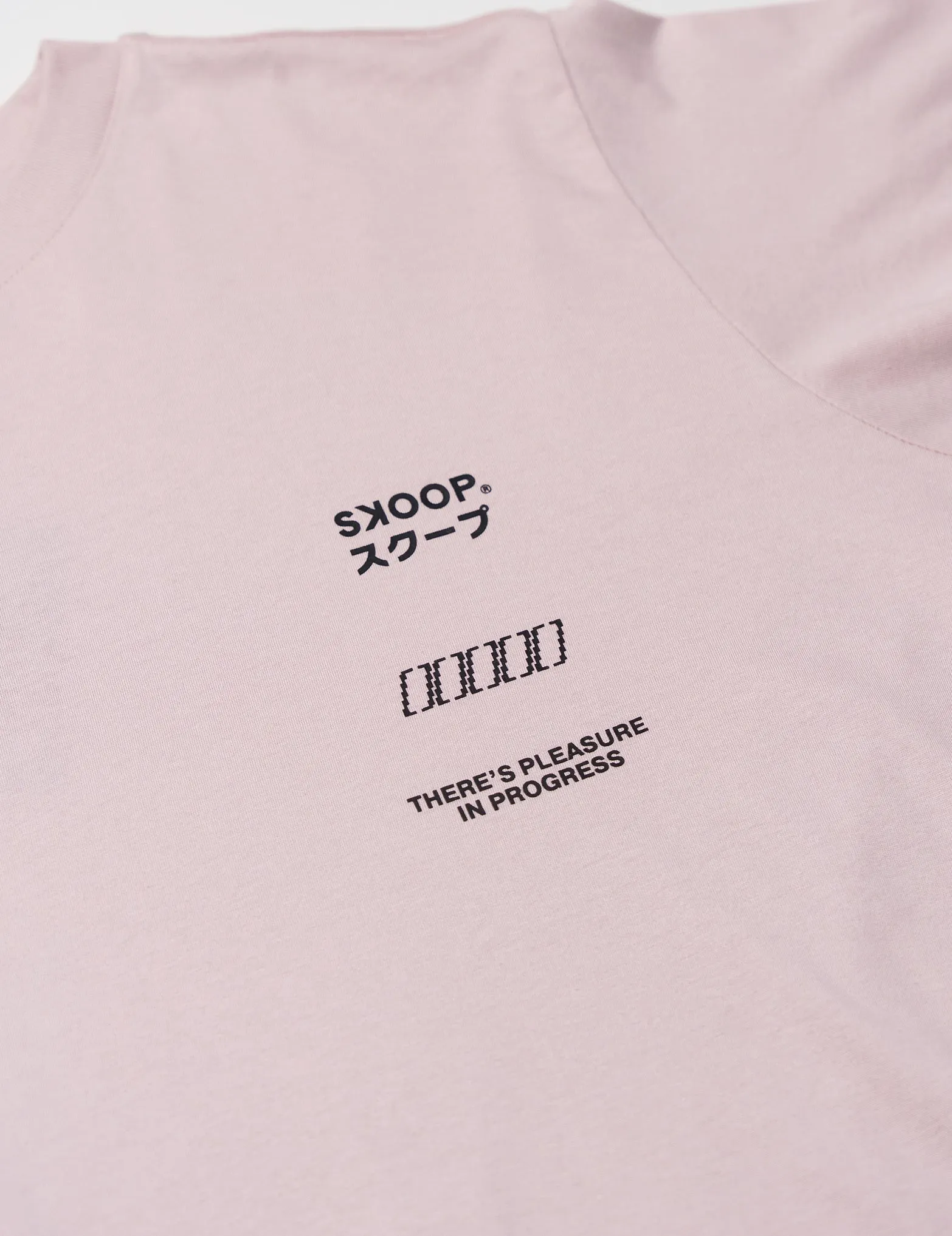 SKOOP® Pleasure in Progress Crewneck Shirt Pink