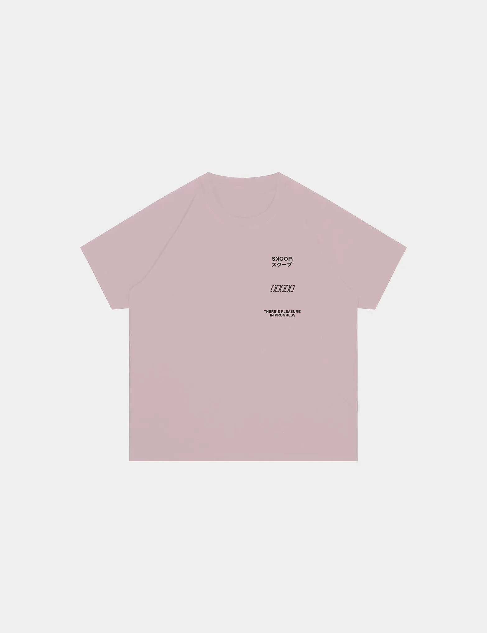 SKOOP® Pleasure in Progress Crewneck Shirt Pink