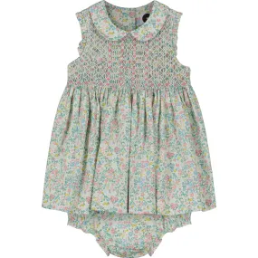 Smocked Baby Dress - Rubie