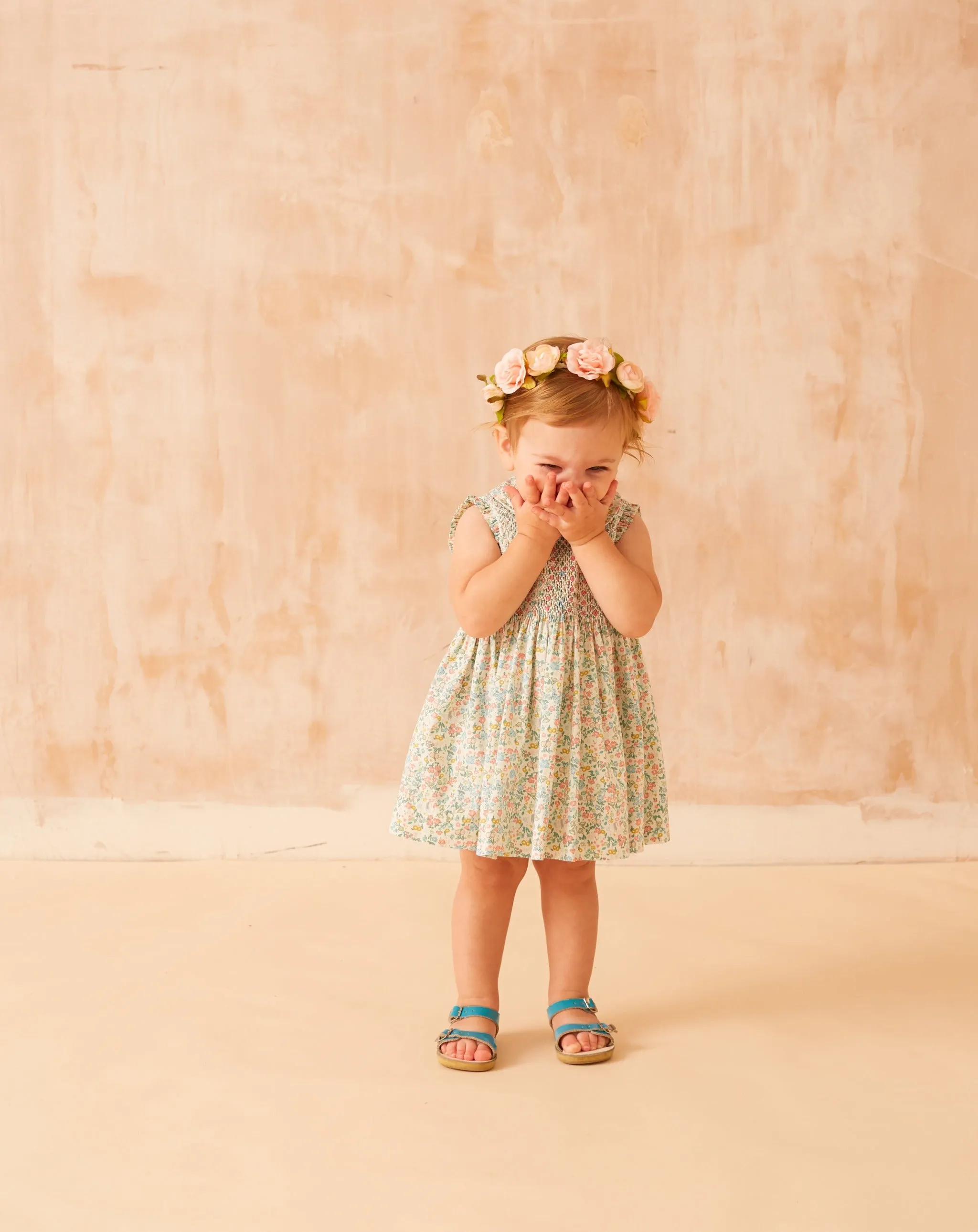 Smocked Baby Dress - Rubie