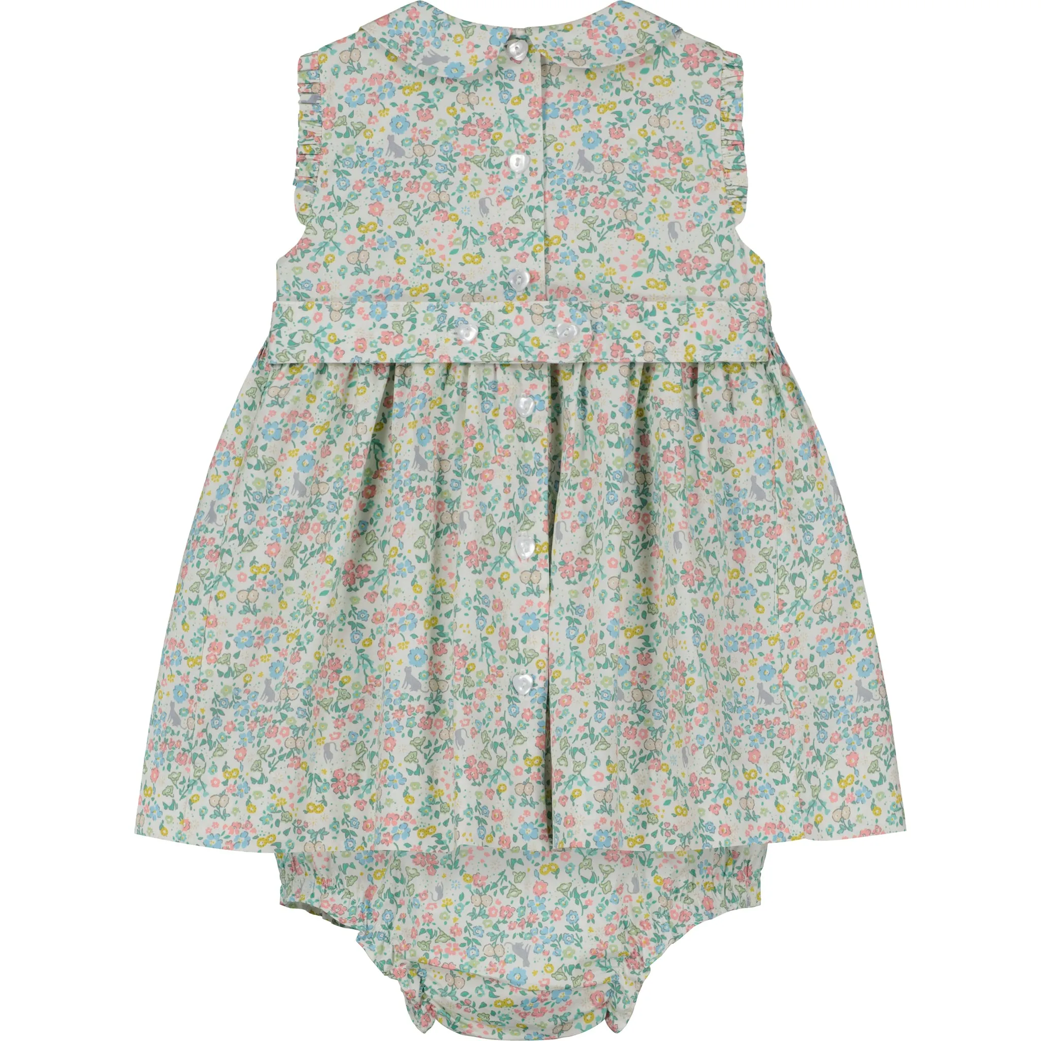 Smocked Baby Dress - Rubie