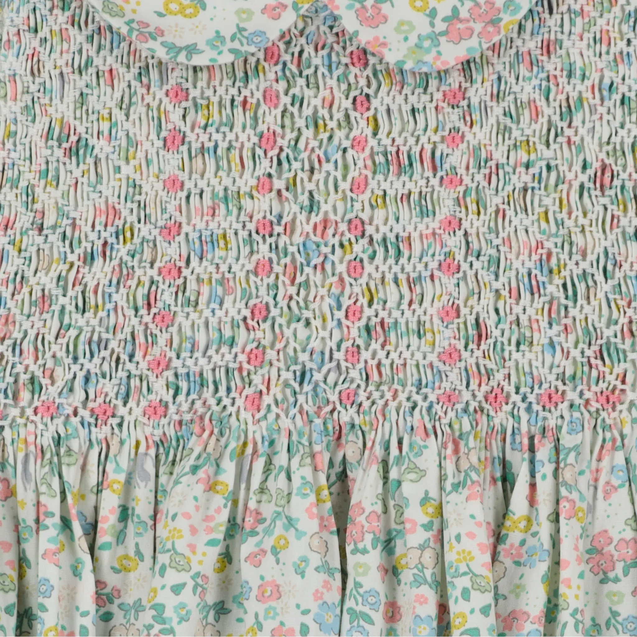 Smocked Baby Dress - Rubie