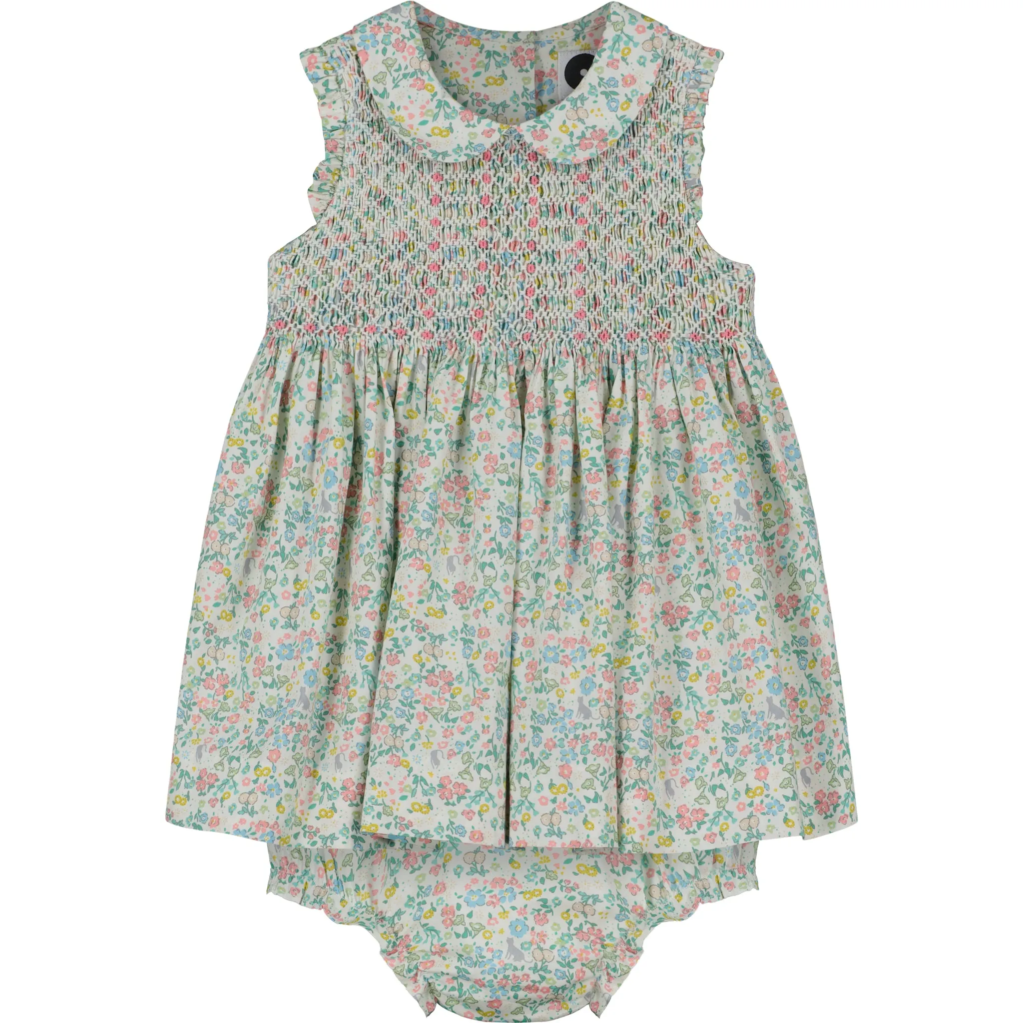 Smocked Baby Dress - Rubie