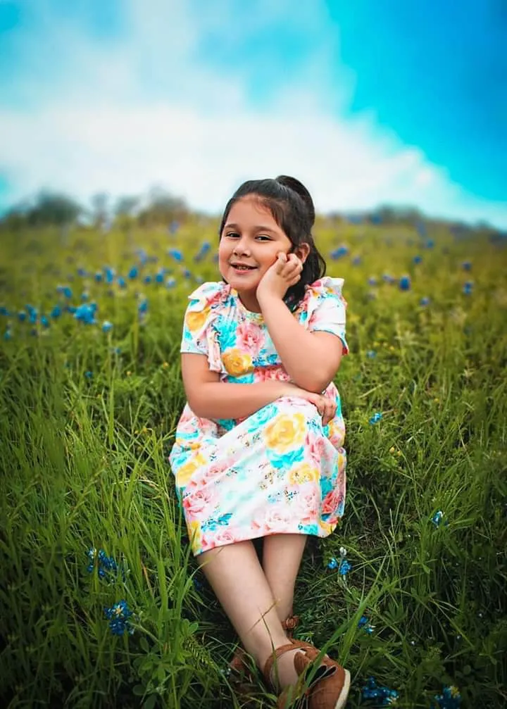 SPRING FLORAL PASTEL DRESS