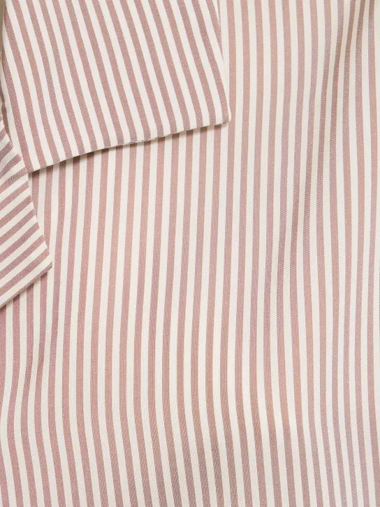 The Row   Valene silk satin shirt 