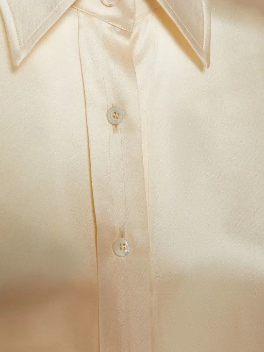 Tom Ford   Fluid silk charmeuse shirt 