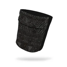 Tribal Gray Fashion and Black Wicking Armband 6.22" Height