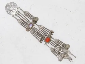 Turkoman Tribal Silver Men's Shirt Ornament