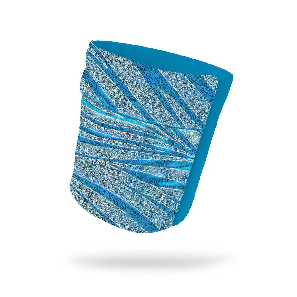 Twinkly Zebra Fashion and Blue Wicking Armband 6.22" Height