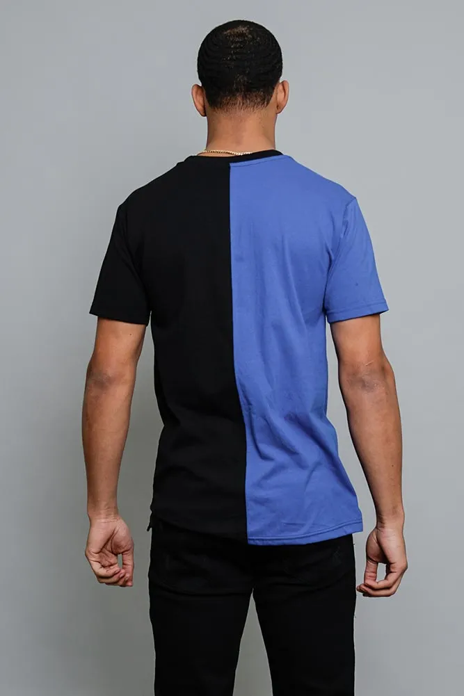 Two Tone Crystal Thunderbolt T-Shirt