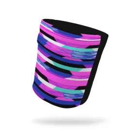 Valley Girl Fashion and Black Wicking Armband 6.22" Height
